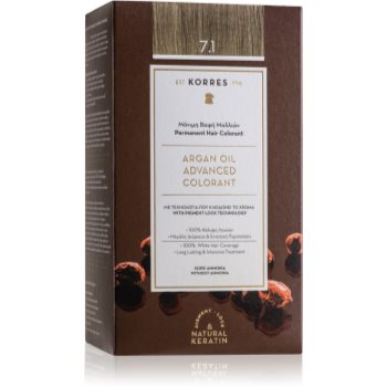 Korres Argan Oil Culoare permanenta pentru par cu ulei de argan - imagine 2